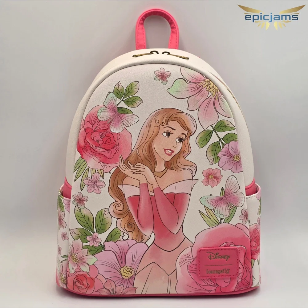 Loungefly Disney Sleeping Beauty Butterfly Garden Mini Backpack New
